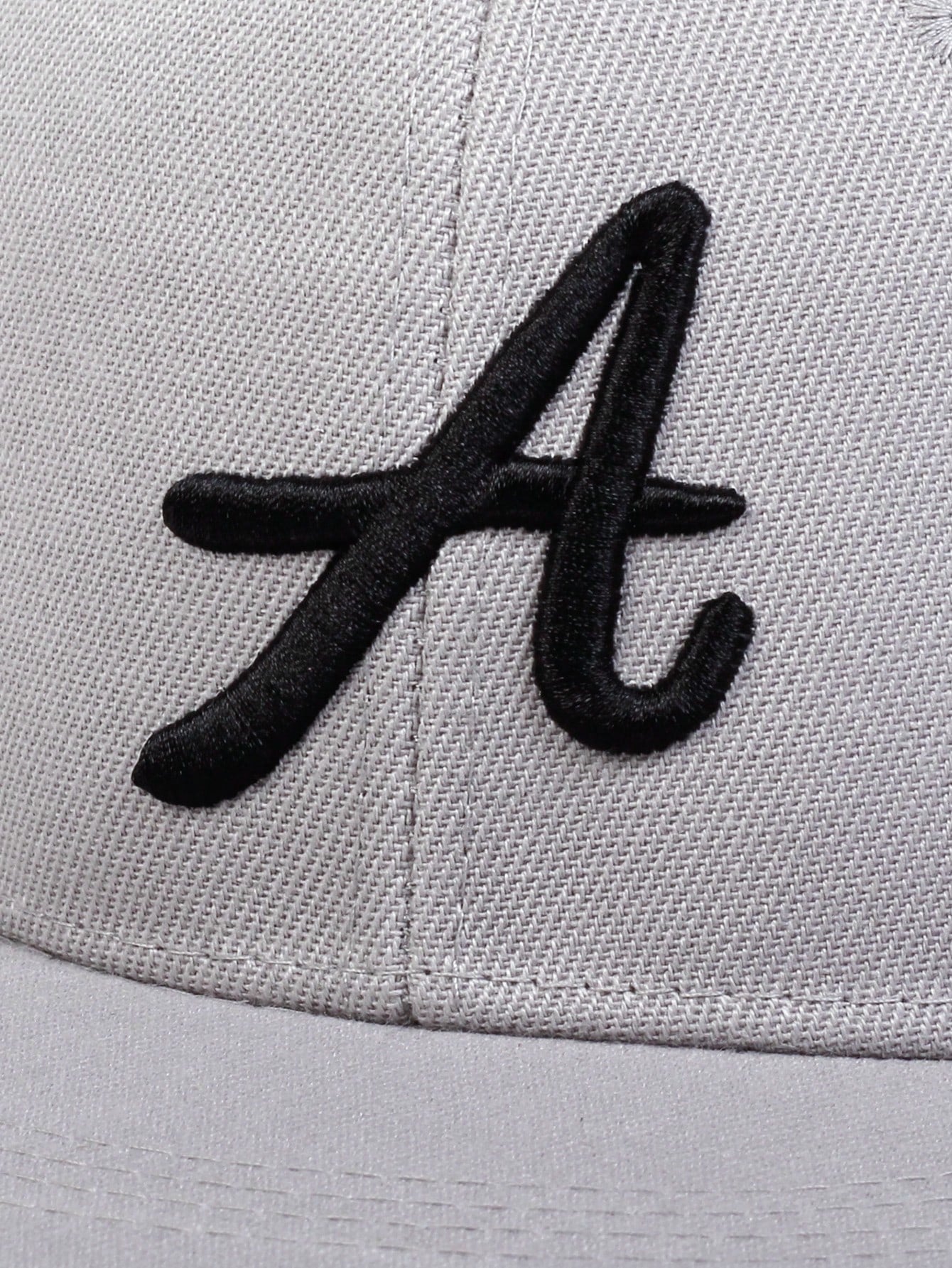 AR 1Pc Men'S Gothic Style Alphabet Embroidered Baseball Cap - Adjustable Sun Protection Sun Hat for Casual Outdoor Wear in Spring and Autumn Street