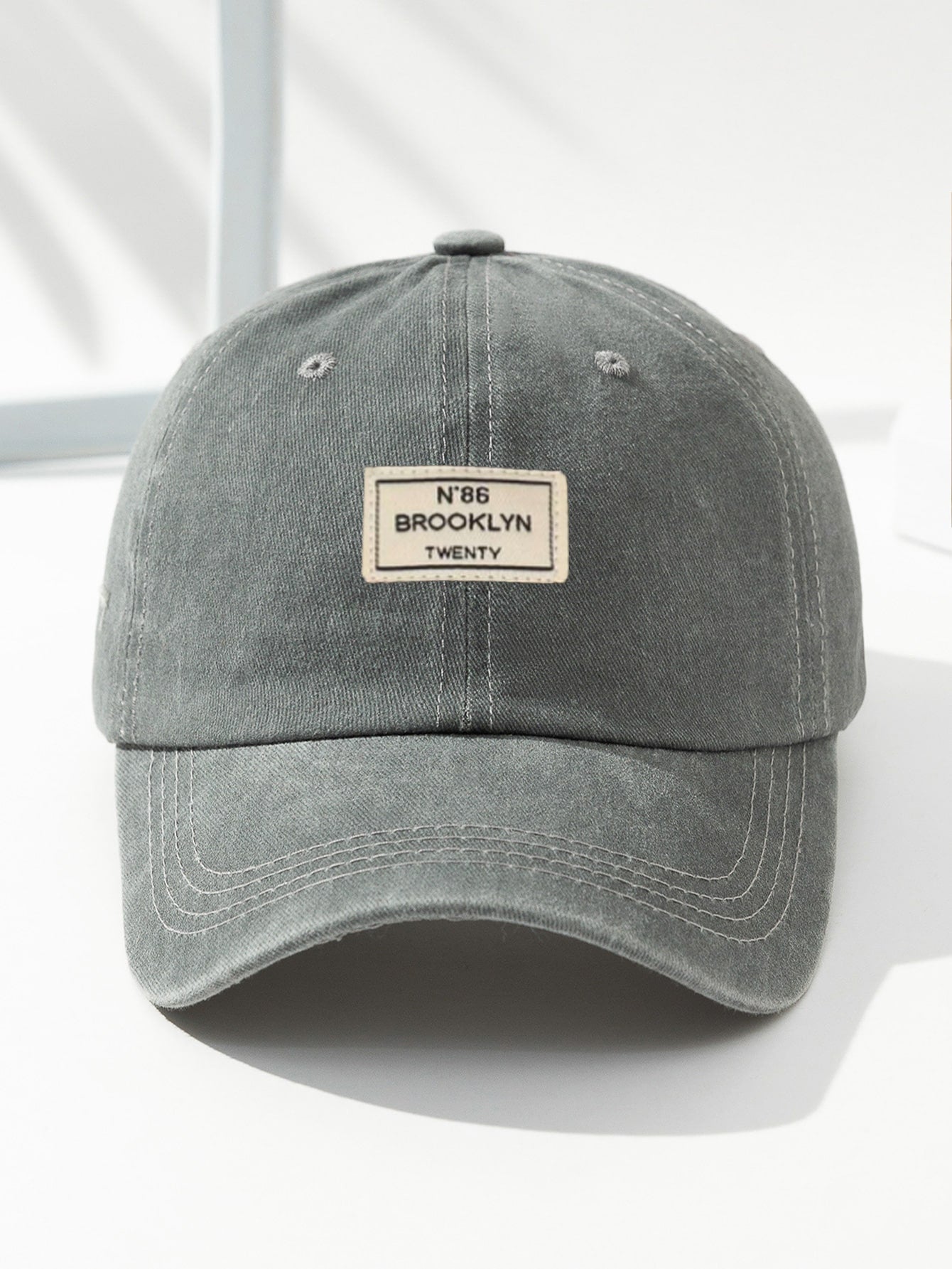 Men Letter Patch Decor Baseball Cap Street