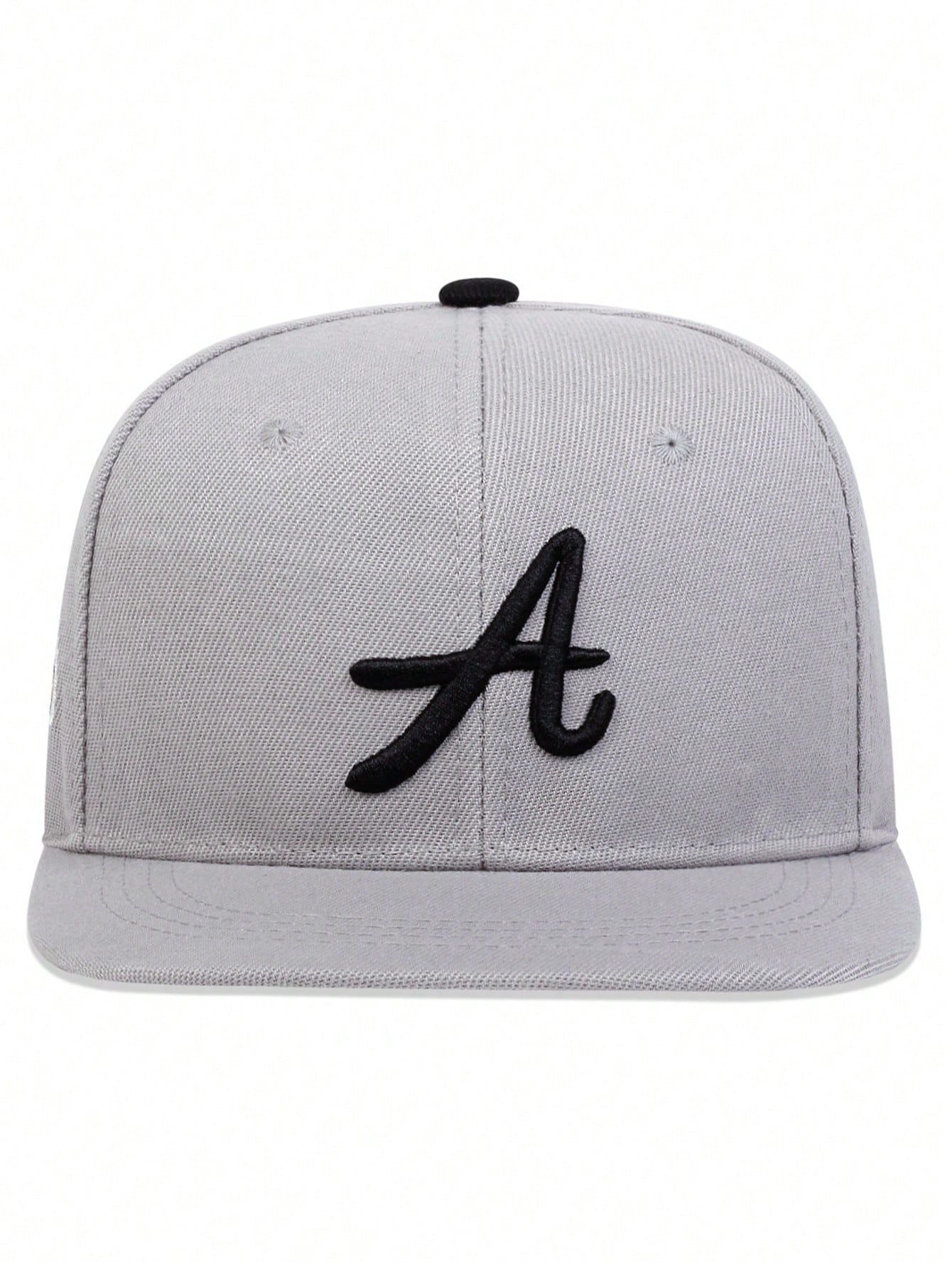 AR 1Pc Men'S Gothic Style Alphabet Embroidered Baseball Cap - Adjustable Sun Protection Sun Hat for Casual Outdoor Wear in Spring and Autumn Street