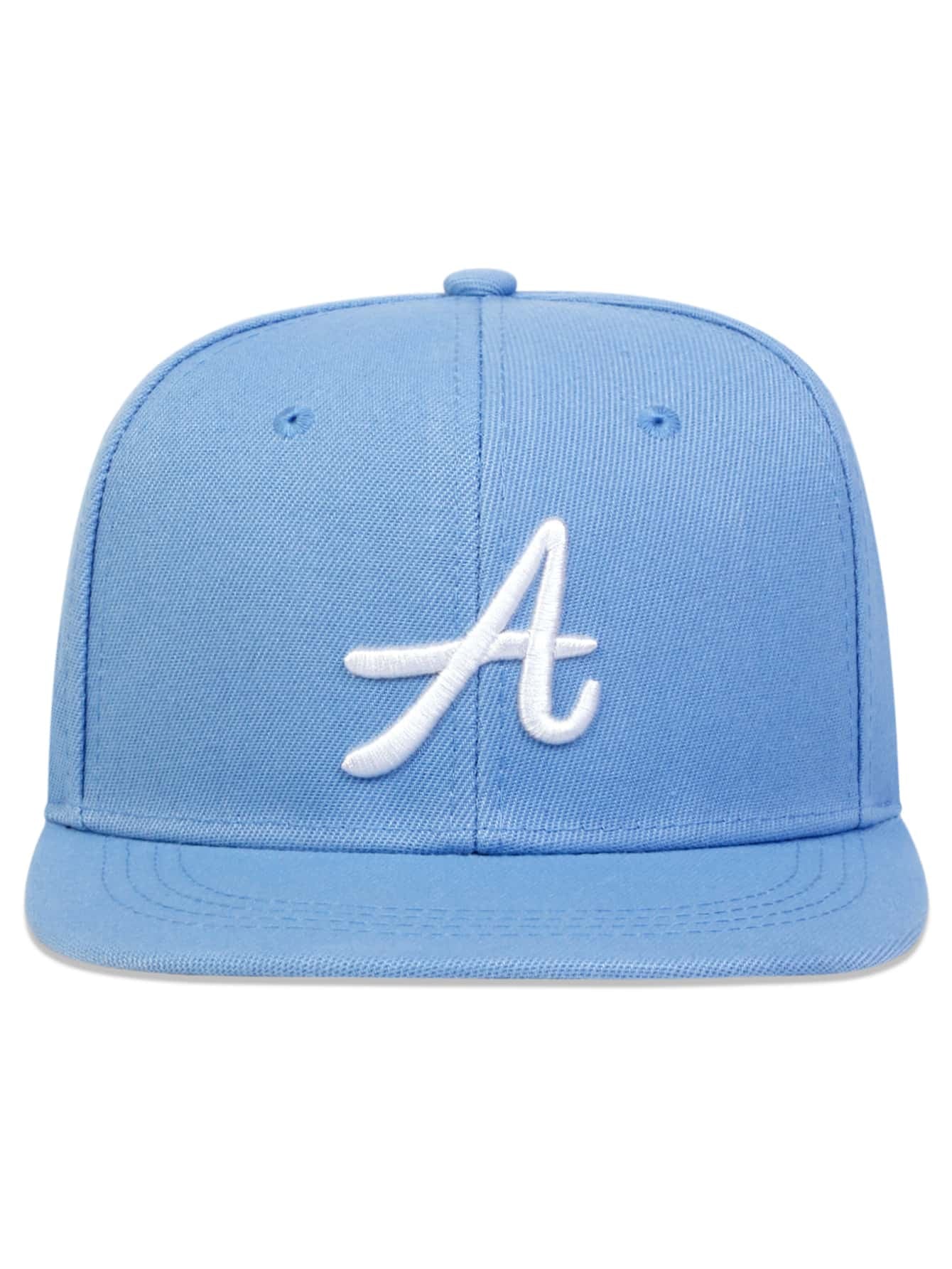 AR Men Letter Embroidered Baseball Cap for Spring and Autumn Daily Wear Street