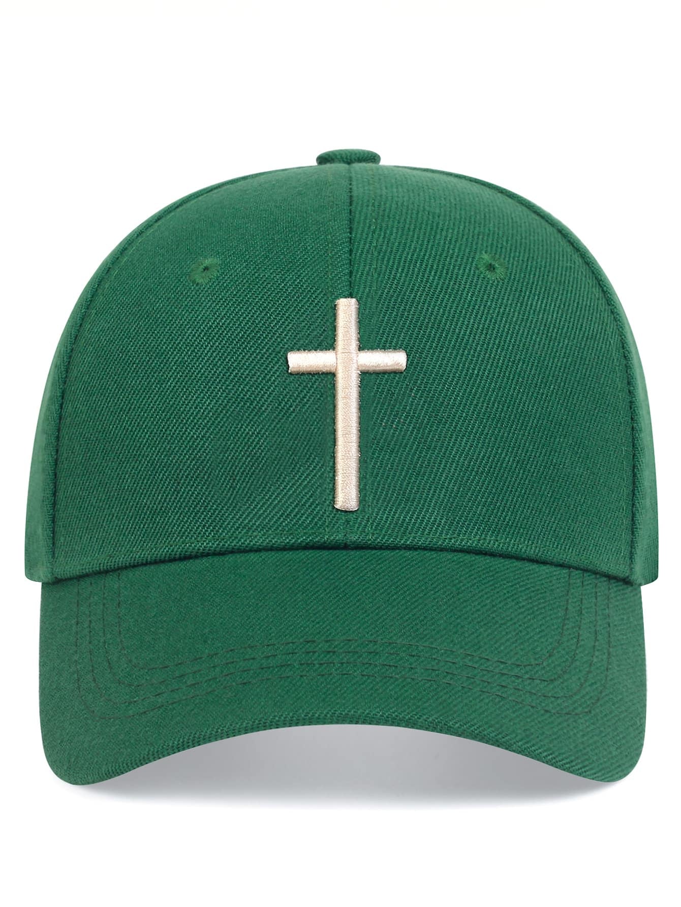 1Pc Men'S Embroidery Detail Baseball Cap, Outdoor Sun Protection Leisure Hat for Spring and Autumn Seasons, Suitable for Travel, Beach Parties Casual