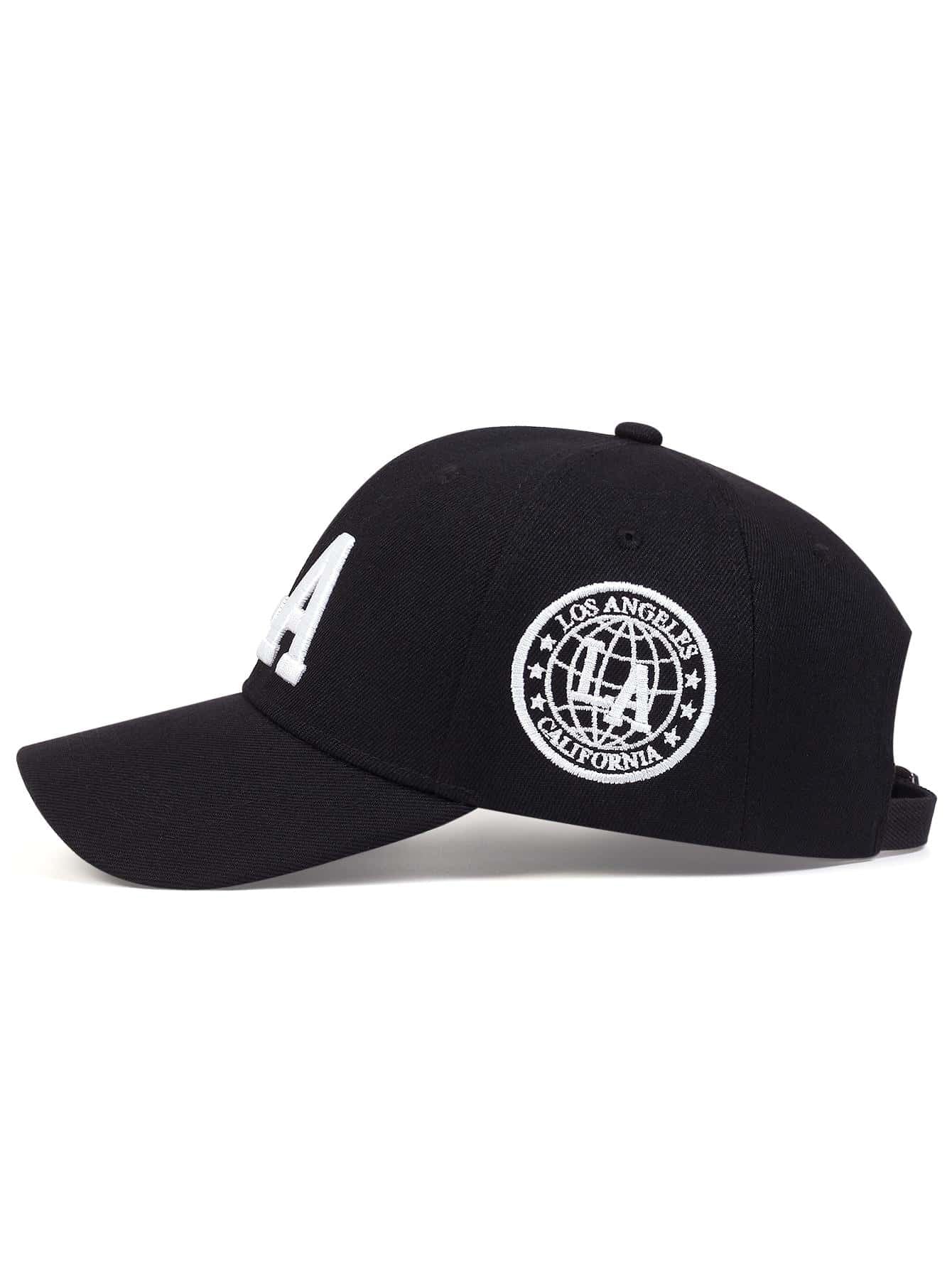Men Letter Embroidered Baseball Cap for Daily Life and Outdoor Street