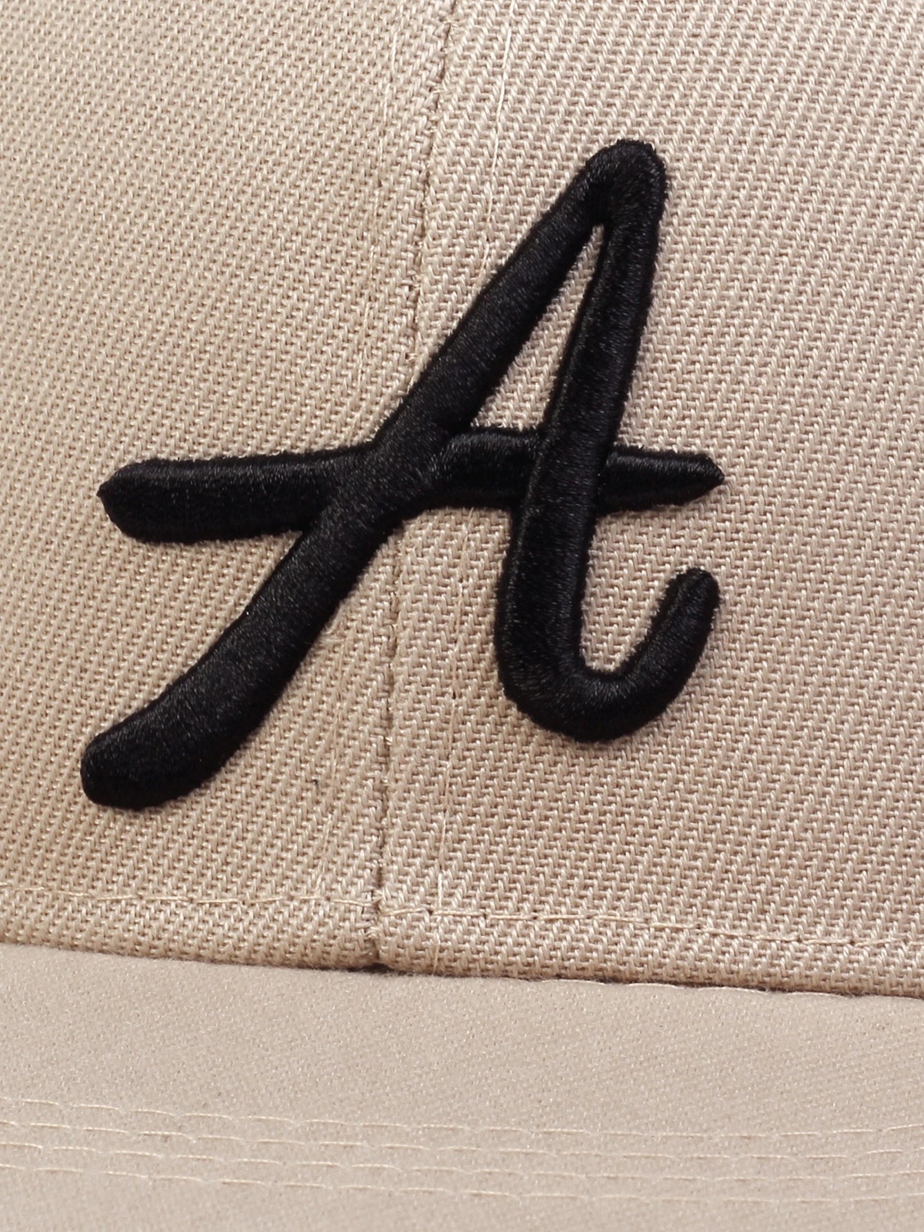 AR Men Letter Embroidered Baseball Cap for Daily Life and Outdoor Street