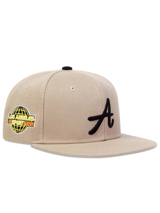 AR Men Letter Embroidered Baseball Cap for Daily Life and Outdoor Street