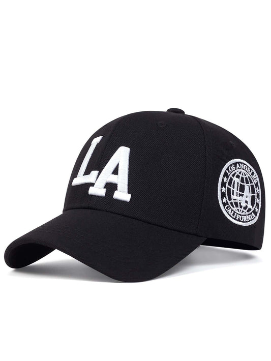 Men Letter Embroidered Baseball Cap for Daily Life and Outdoor Street
