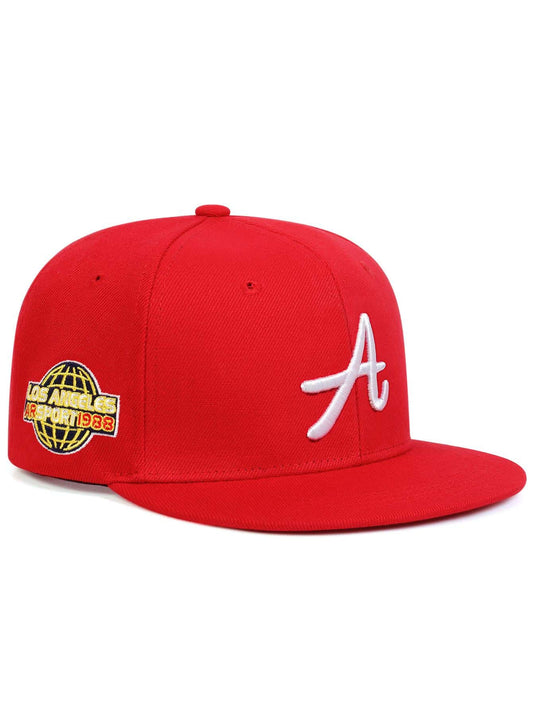 AR 1Pc Men Letter & Number Embroidered Sun Protection Casual Baseball Cap for Daily Life for Spring and Autumn Daily Wear Street