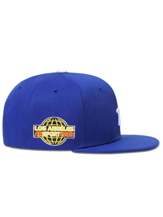 AR 1Pc Men Letter & Number Embroidered Sun Protection Casual Baseball Cap for Daily Life Street